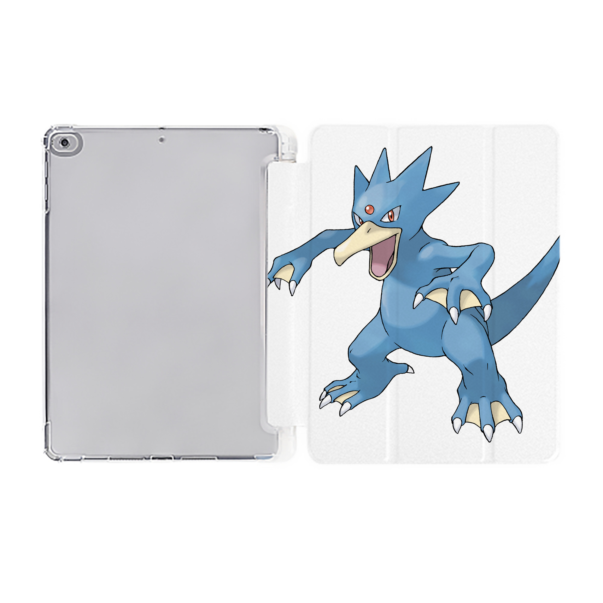 （画像用） ポケットモンスター Pokémon IPad ケース ペン収納付き 三つ折りスタンド PUレザー×シリコン 対応機種9.5/10.5/10.9インチ